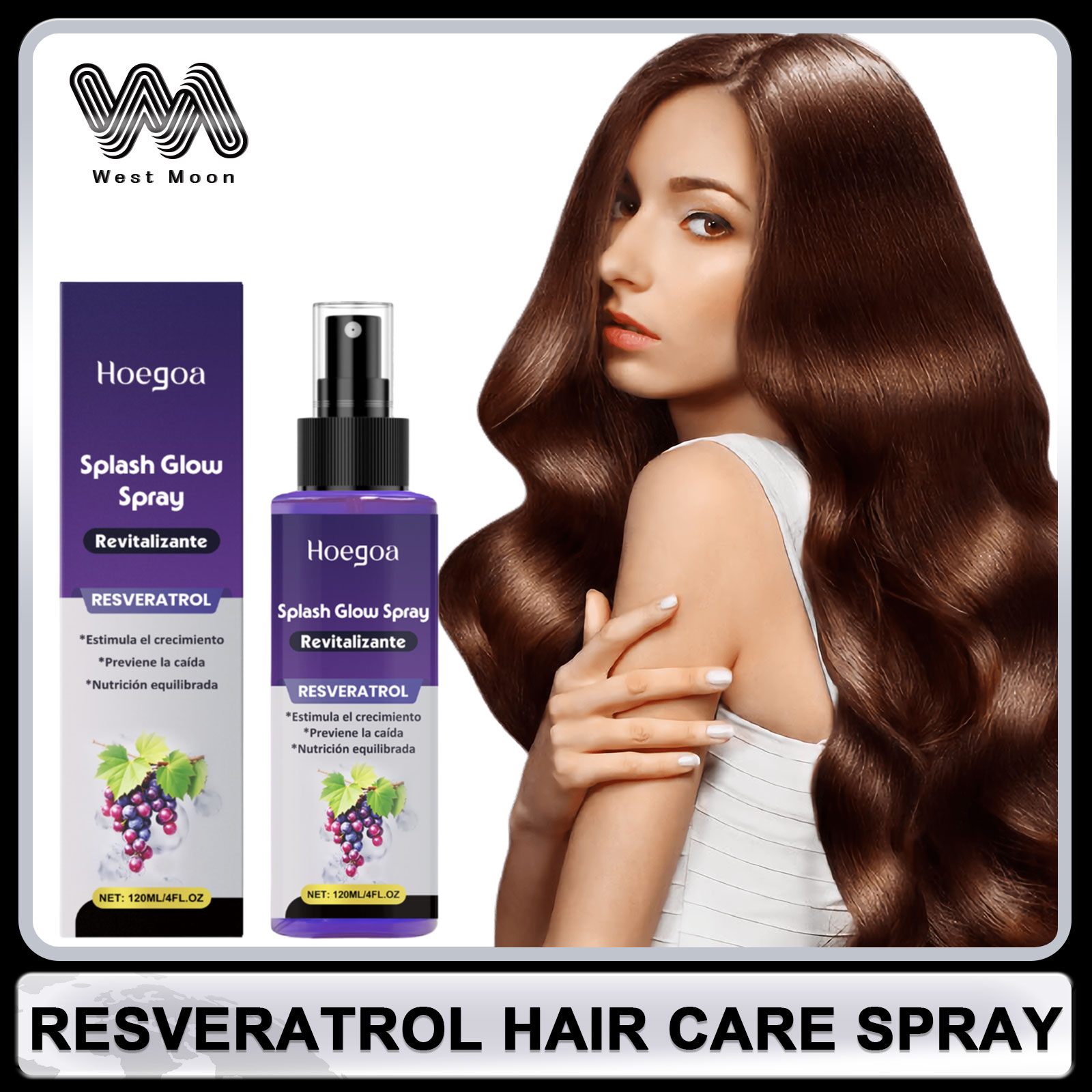 Hair Care For Hair Loss - Resveratrol Saç Bakım Spreyi Anti Kellik