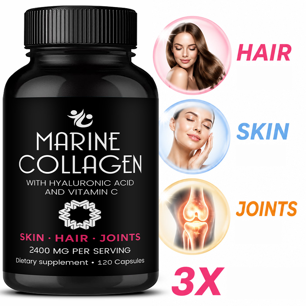 Hair Care Capsule - Deniz Kolajeni Kapsülleri 2200mg - Hyaluronik