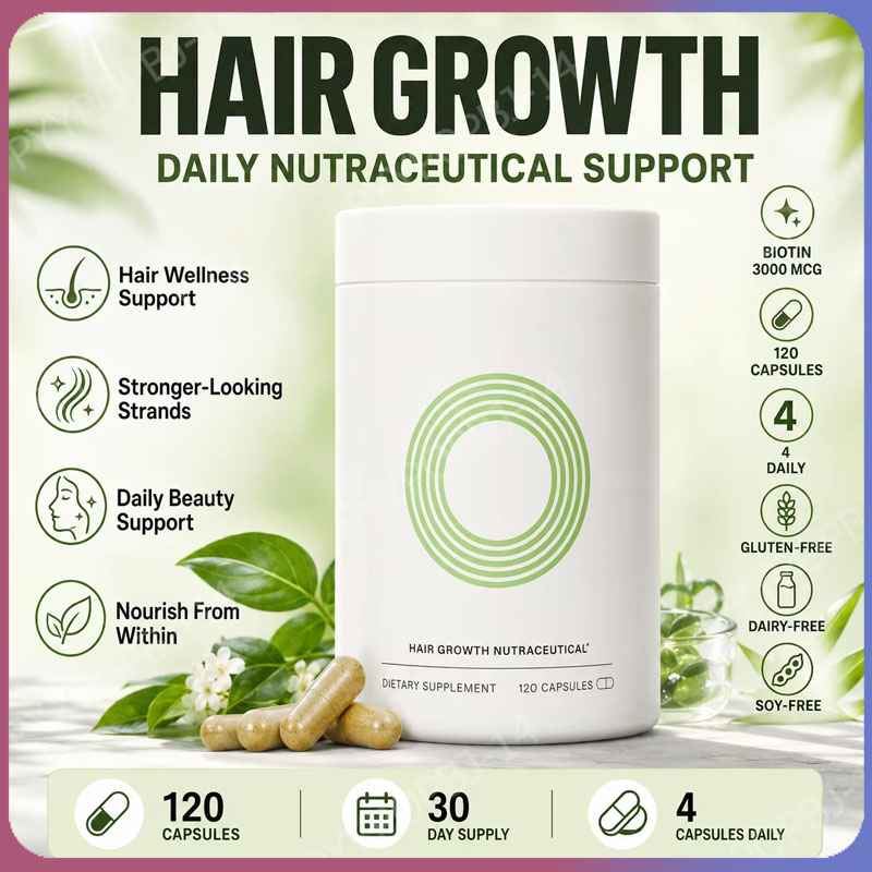 Hair Care Capsule - Bitkisel Saç Besleyici Kapsüller Günlük Biotin