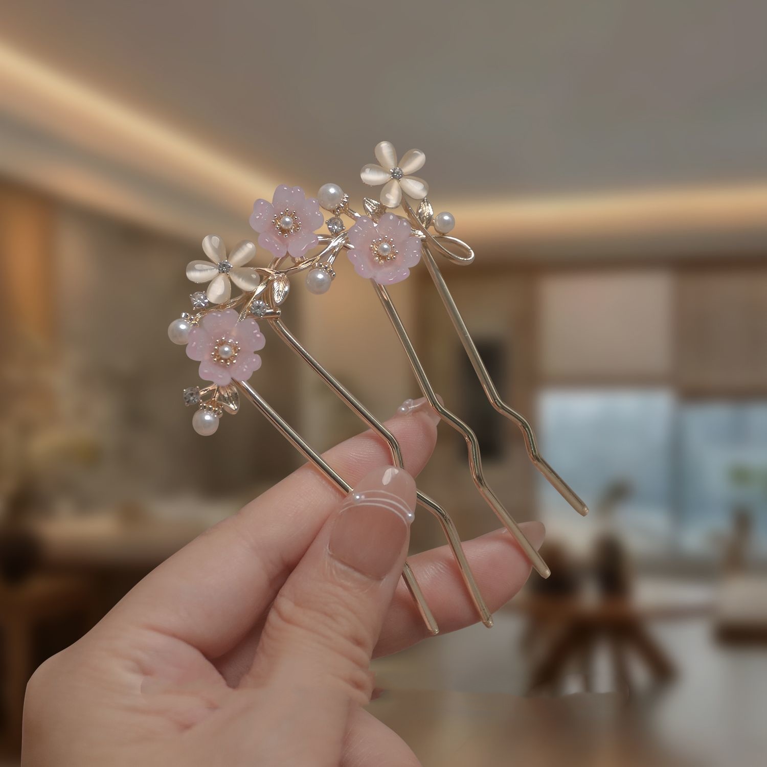 Hair Care Japanese - Üst Düzey Rhinestone Saç Şekillendirme Aracı,