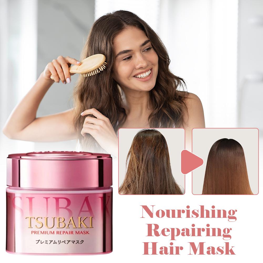 Hair Care Tsubaki - TSUBAKI Onarıcı Saç Maskesi 180g Düzleştirici