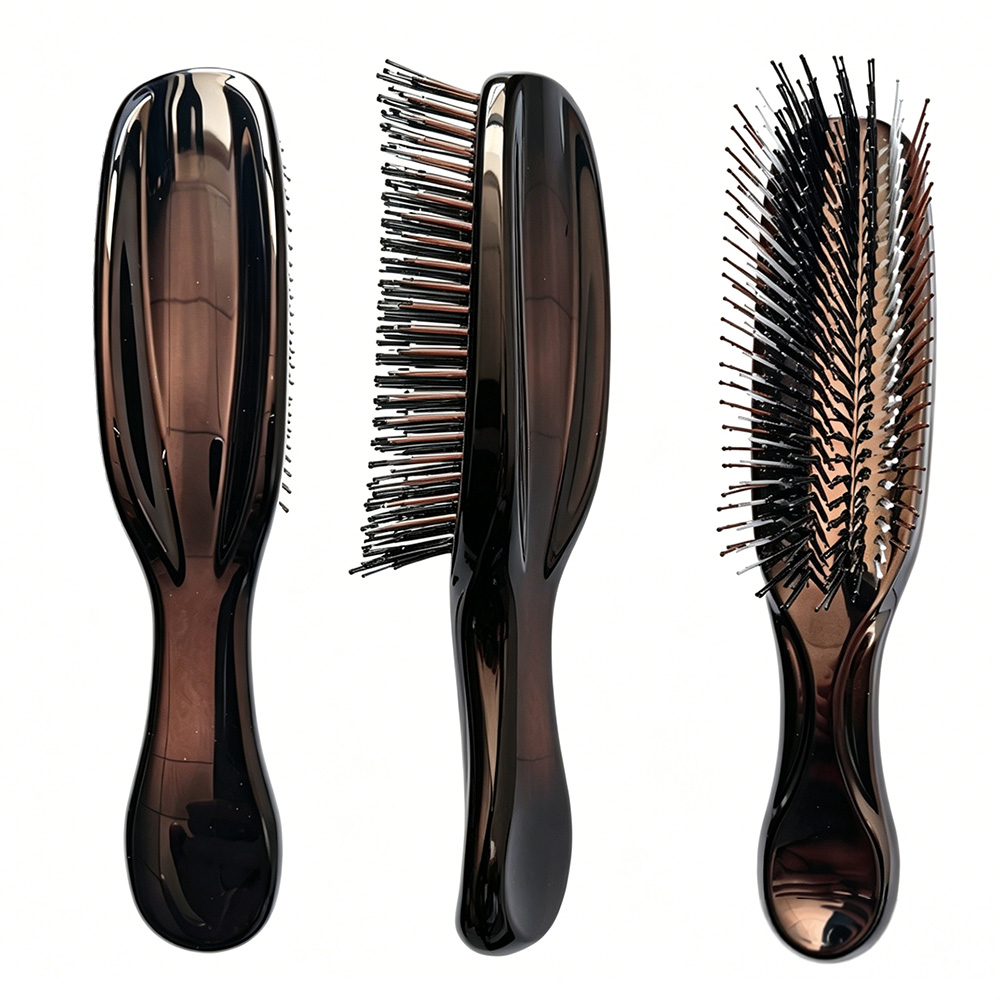 Hair Care Japanese - Japon Premium Gül Altın Şampuan Fırçası
