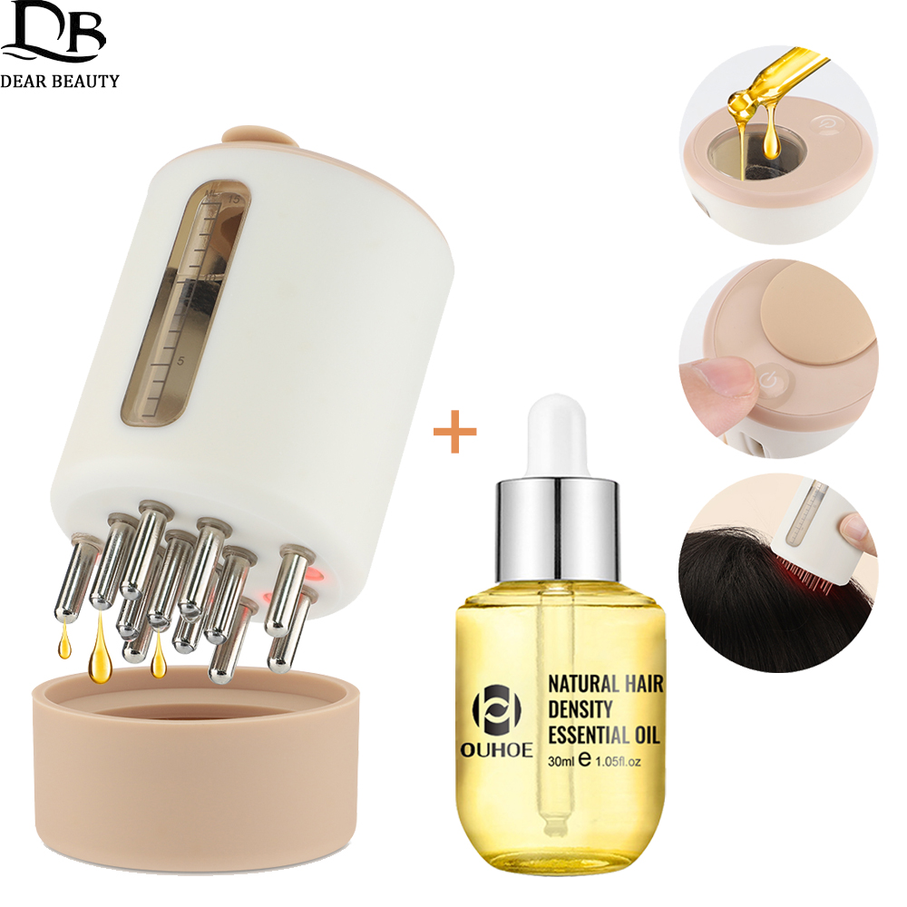Hair Care Essence - Elektrik titreşim kafa masaj tarak +