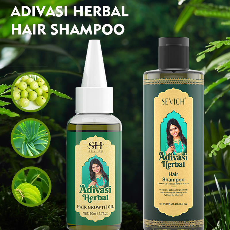 Hair Care India - 250ml orijinal hindistan Adivasi şampuan bitkisel
