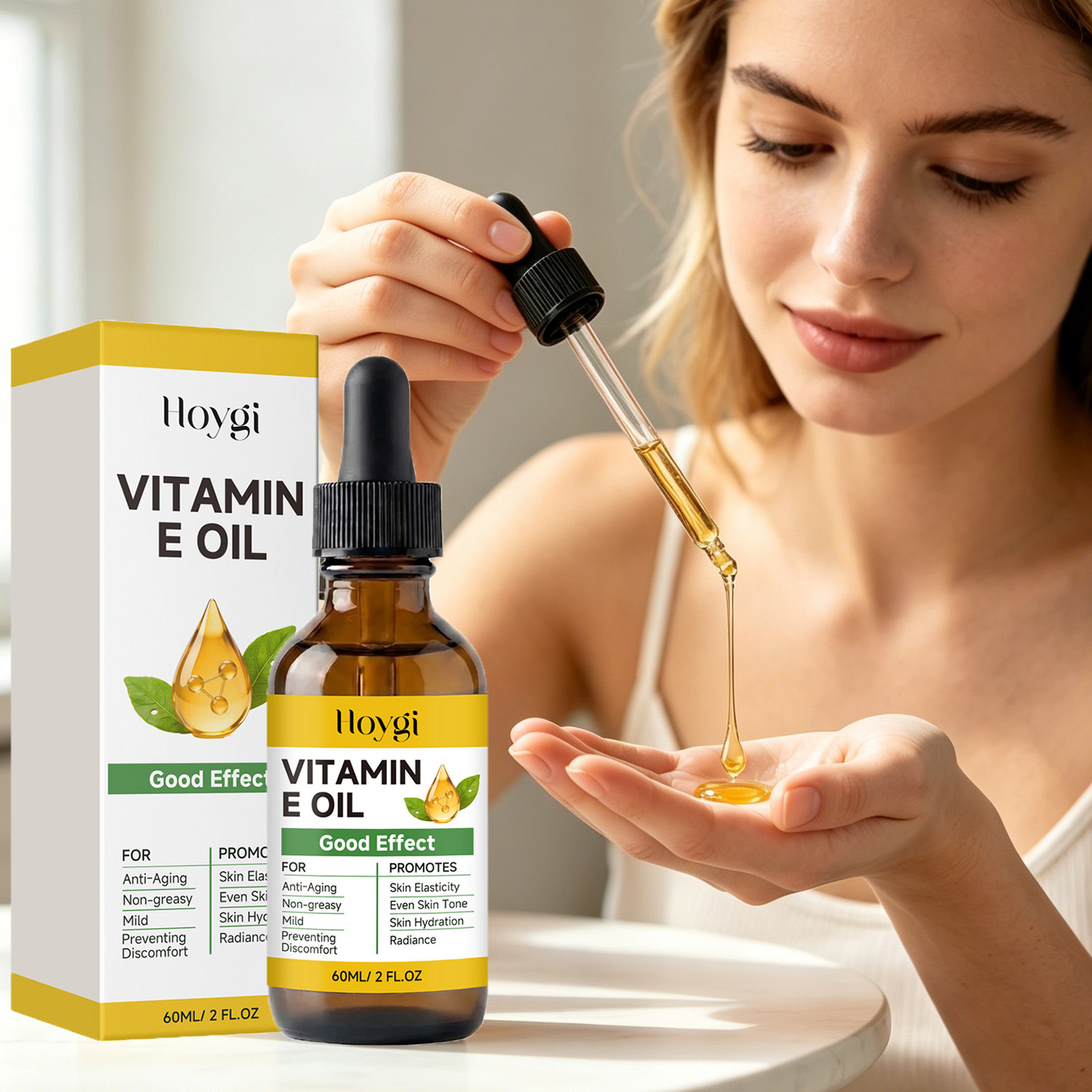 Hair Care Vitamin E - E Vitamini Yağı Nemlendirici Sıkılaştırıcı Cilt