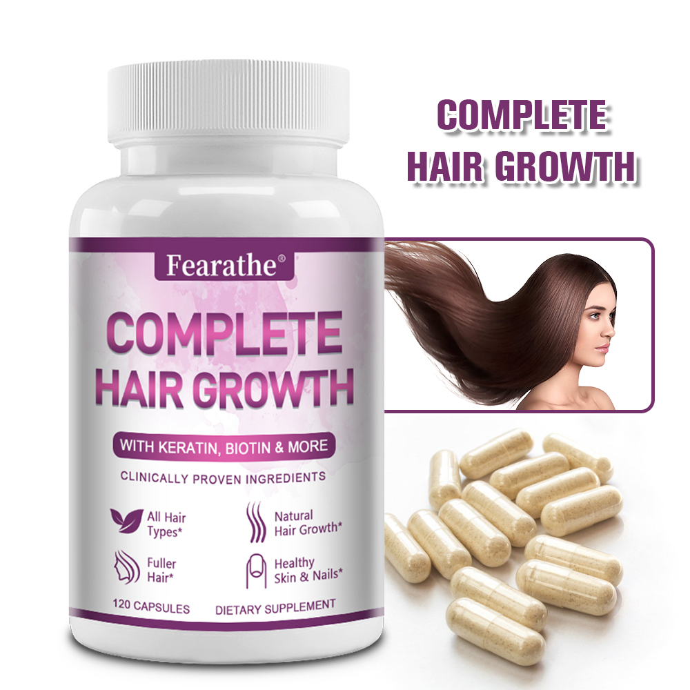 Hair Care Capsule - Erkekler ve Kadınlar için Premium Saç