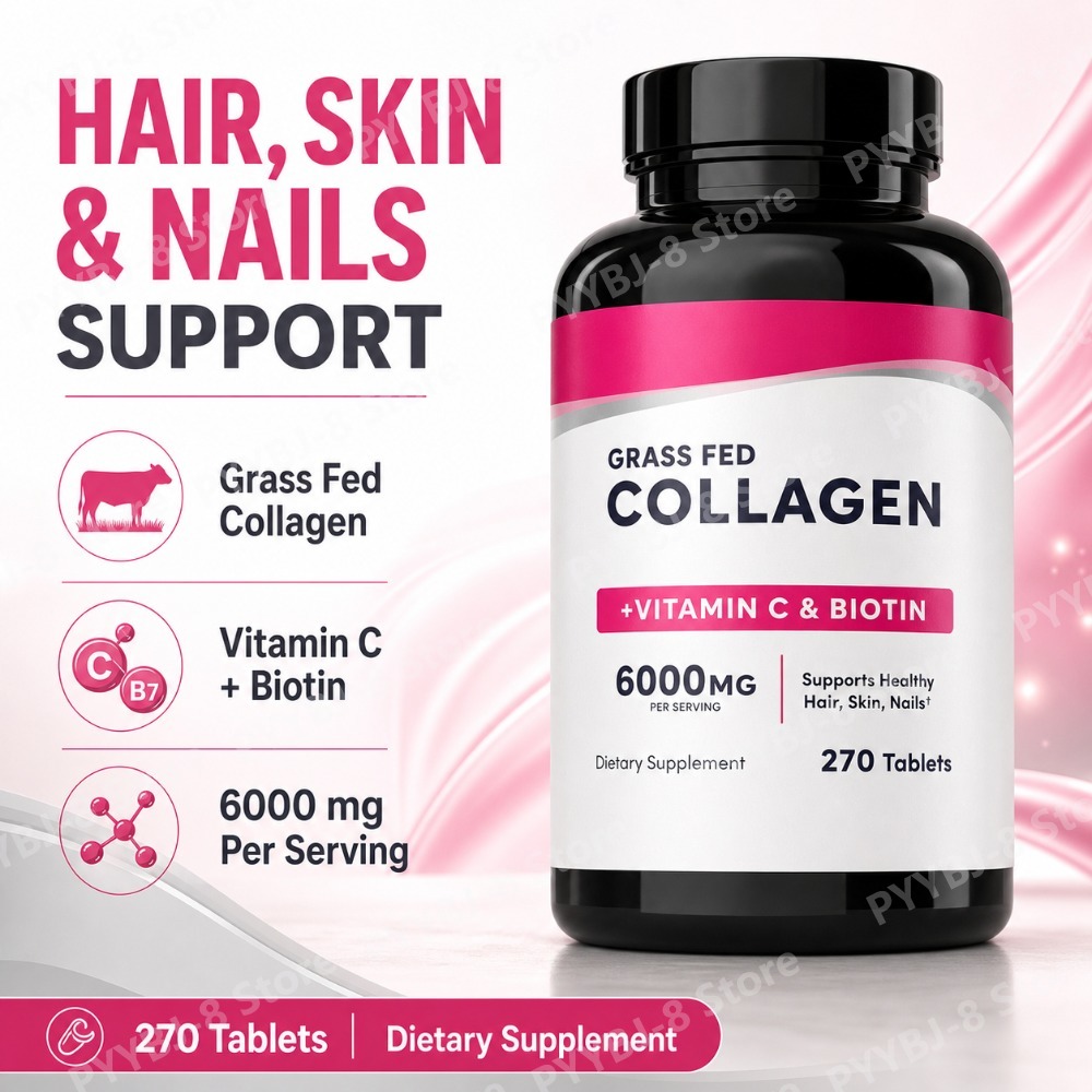 Hair Care Capsule - Kolajen Tabletleri 6000mg C Vitamini ve