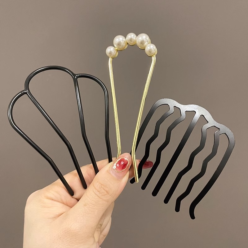 Metal U şeklinde saç çatal tar - Hair Care Japanese incelemesi ve fiyatı
