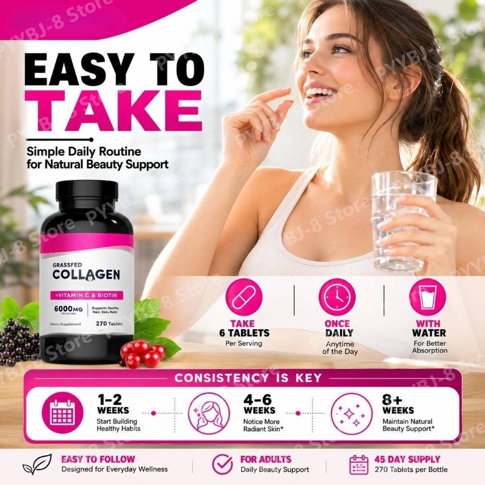 Kolajen Tabletleri 6000mg C Vi - Hair Care Capsule incelemesi ve fiyatı