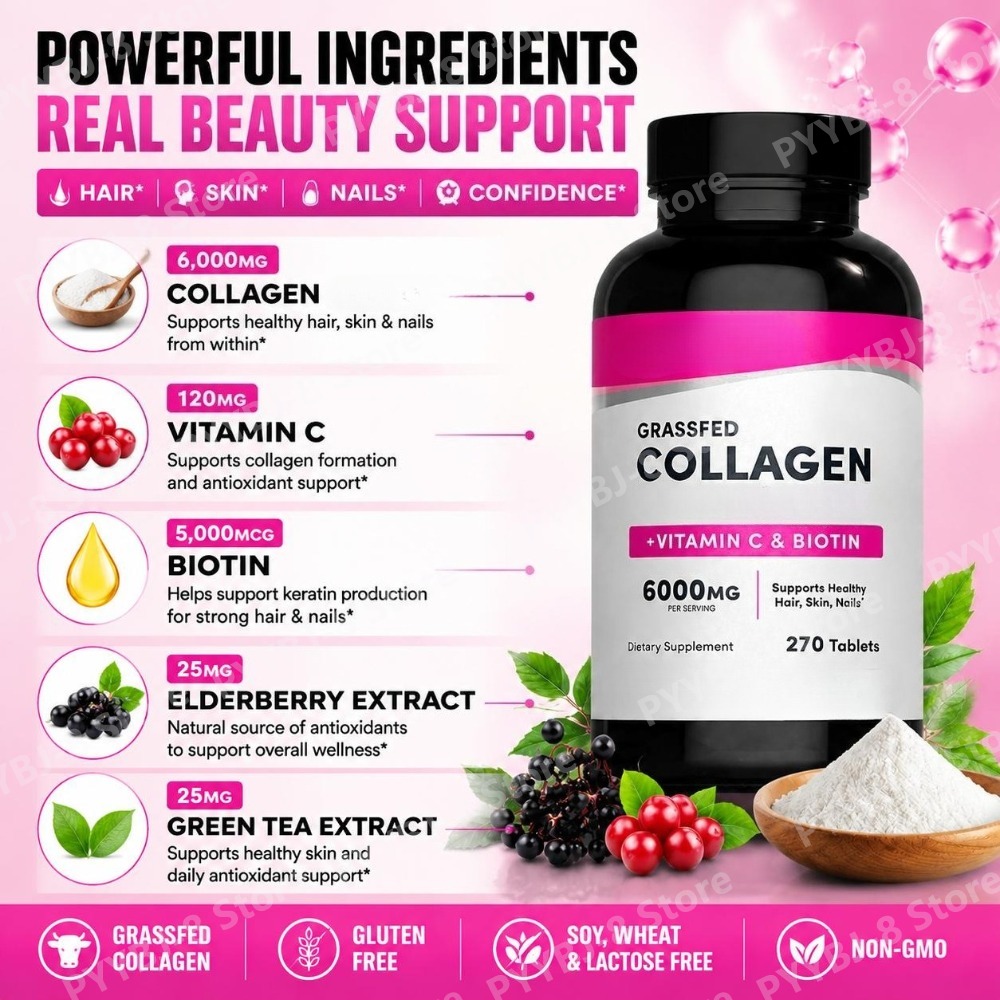 Kolajen Tabletleri 6000mg C Vi - Hair Care Capsule incelemesi ve fiyatı